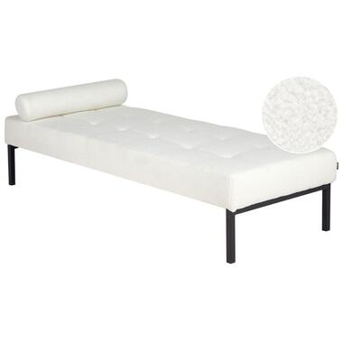 Chaise longue CHINON Bouclé Blanc product
