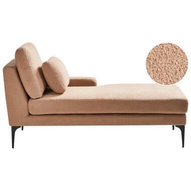 Chaise longue côté gauche EWRON Bouclé Beige sable product
