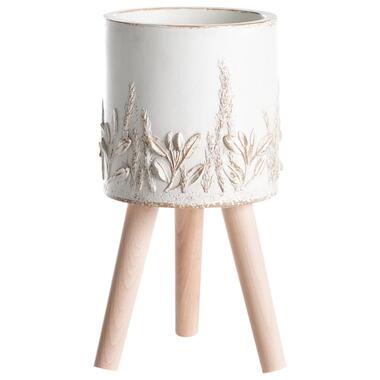 PREWEZA - Bloempot - Gebroken wit - 23 cm - MgO product