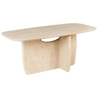 Table de repas TRAVERS Effet travertin 180 cm 90 cm product