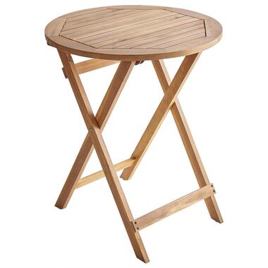 Table bistrot PROSSEDI 60 cm 60 cm Acacia Marron product