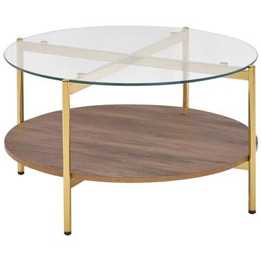 Table basse LOVELL Verre de sécurité Doré product
