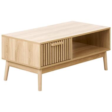 Table basse LYNWOOD Marron clair avec rangement product