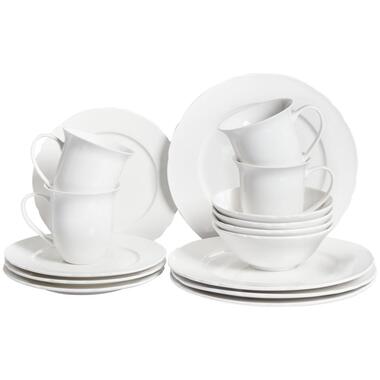 ELDERBERRY - Servies set van 16 - Wit - Porselein product