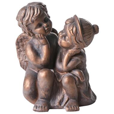 Statue de jardin DAMARO Enfant Marron product
