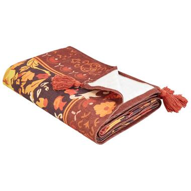 DILBAR - Picknickkleed - Lichtrood - 150 x 200 cm - Polyester product