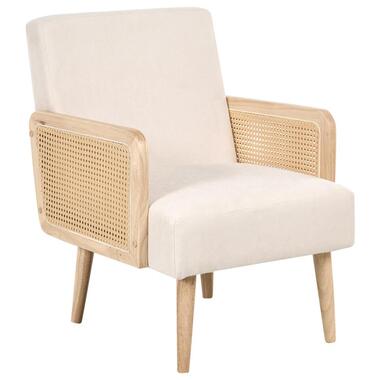 HOJBY - Fauteuil - Lichtbeige - Polyester product