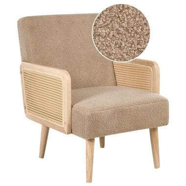 HOJBY - Fauteuil - Zandbeige - Bouclé product