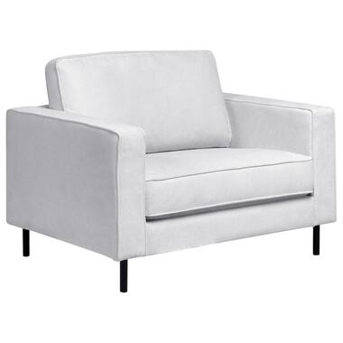 SAVALEN - Fauteuil - Lichtgrijs - Stof product