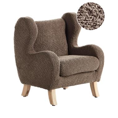 FARUM - Kinderfauteuil - Bruin - Bouclé product