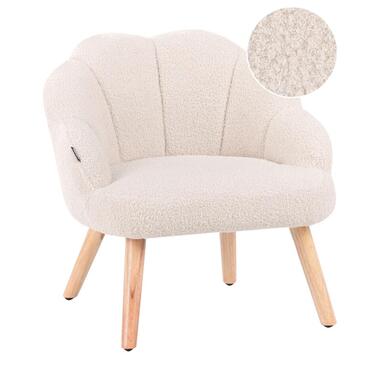 MILAND - Kinderfauteuil - Lichtbeige - Bouclé product