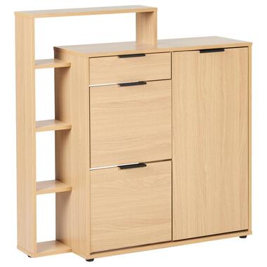 MIRANI - Schoenenkast - Lichthout - Vezelplaat product