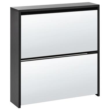 MIDFIELD - Schoenenkast 2 vakken - Zwart - MDF product