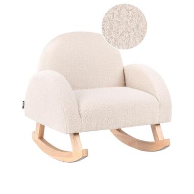 HUG - Schommelstoel voor kinderen - Lichtbeige - Bouclé product