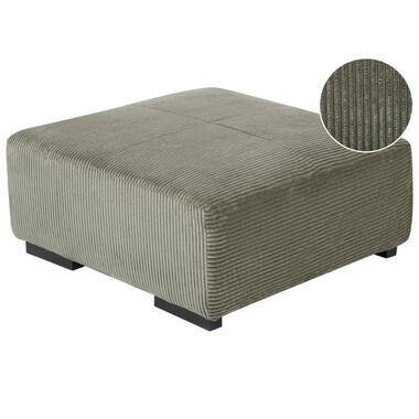 Ottoman LUNGO Velours côtelé Vert product