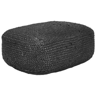 Pouf ISARDA Jute Noir 40 cm 70 cm 20 cm product