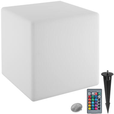 tectake Lichtkubus Luminous Cube, LED, met afstandsbediening, Wit product