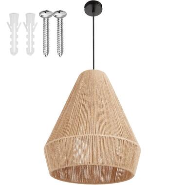 tectake Suspension SURI en jute au style bohème 40W, Marron Naturel product