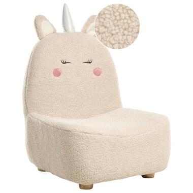 LULEA - Kinderstoel - Lichtbeige - Bouclé product