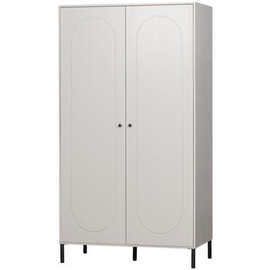Armoire - Pin - Gris - 202X110x58 - Woood - Xina product