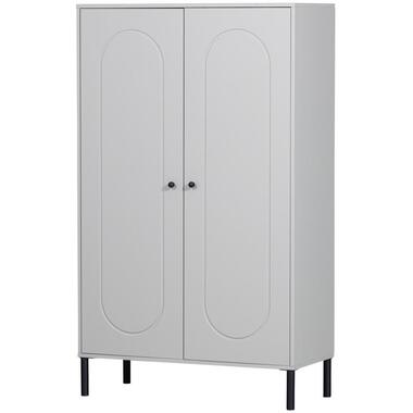 WOOOD Xina Lage Kast - Grenen - Wolkengrijs - 149x90x40 product