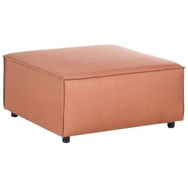 Ottoman BRANDE Cuir PU Marron doré product