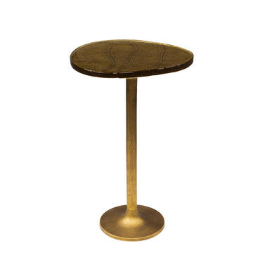 Fraaai - Benny bijzettafel L - goud antiek finish product