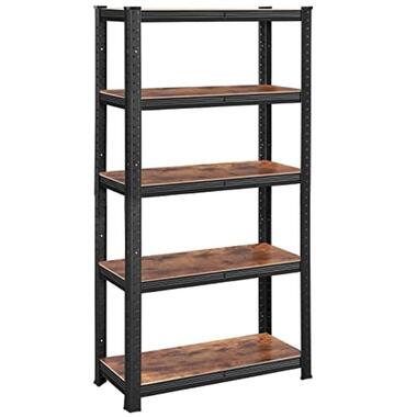 Rayonnage industriel rustique en acier, 30x75x150cm, 650kg product