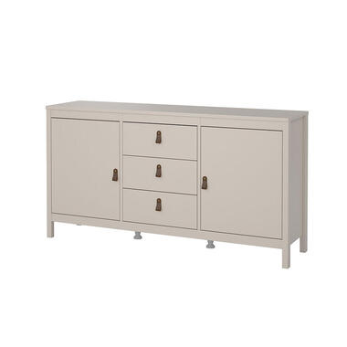 Hioshop Madrid dressoir 2 deuren 3 lades cashmere product