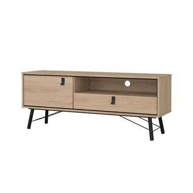 Hioshop Ry TV-meubel 1 deur 1 lade eikdecor product