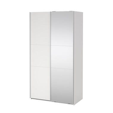 Hioshop Como schuifdeurkast 2 deuren 120x220cm wit product
