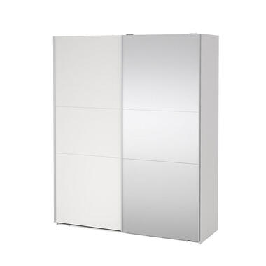 Hioshop Como schuifdeurkast 2 deuren 180x220cm wit product