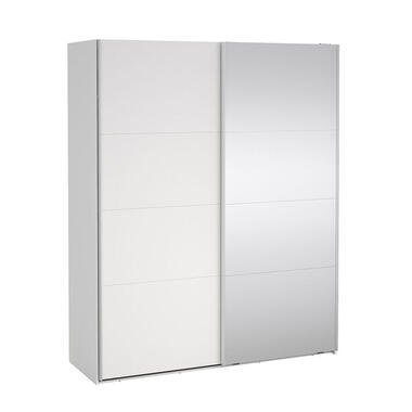 Hioshop Catania schuifdeurkast 2 deuren 180x220cm wit product