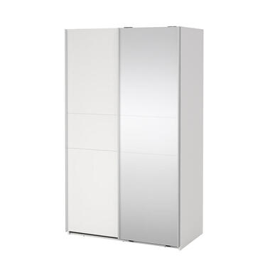 Hioshop Como schuifdeurkast 2 deuren 120x200cm wit product