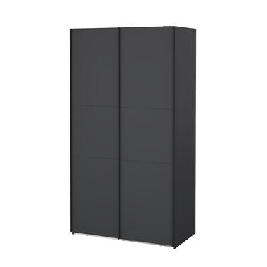 Hioshop Como armoire coulissante 2 portes 120x220cm gris mat product