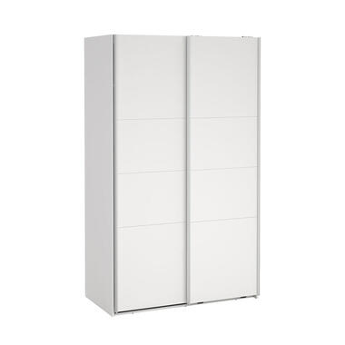 Hioshop Catania schuifdeurkast 2 deuren 120x200cm wit product