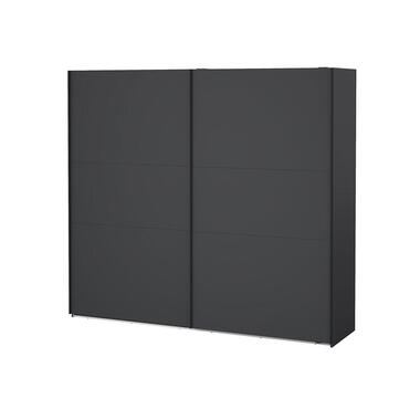 Hioshop Como armoire coulissante 2 portes 245x220cm gris mat product