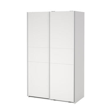 Hioshop Como schuifdeurkast 2 deuren 120x200cm wit product
