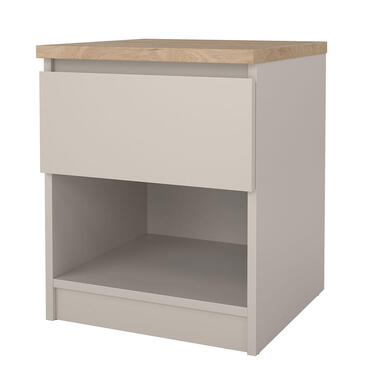 Hioshop Naia nachtkastje 1 lade eikdecor product