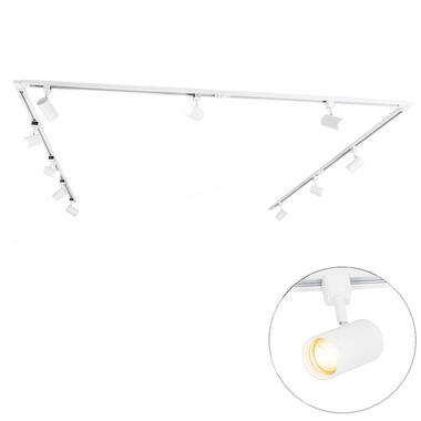 Qazqa opbouwspots jeana wit gu10 product
