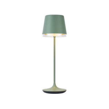 Qazqa professional tafellampen bass groen geïntegreerde led product