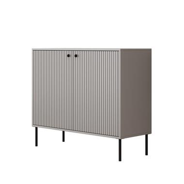 Meubella - Dressoir Ilux - Grijs - 105 cm product