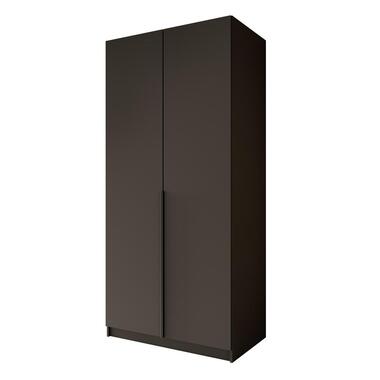 Meubella Armoire Bruno - Noir - 100 cm product