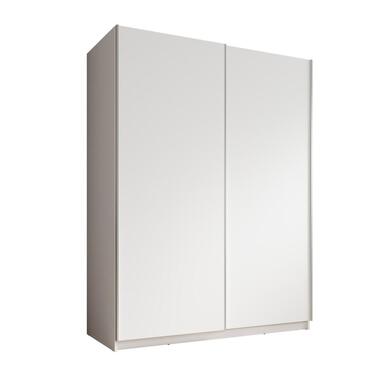 Meubella Armoire Ganaro - Blanc - 150 cm product