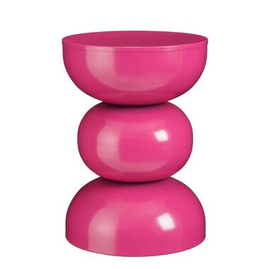 Mica Decorations Luna Table d’appoint - H46 x Ø32 cm - Fer - Fuchsia product