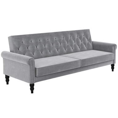 Tyne - Canapé-lit 3 places en velours gris product