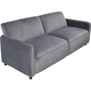 Alicia - Canapé-lit 3 places en velours anthracite product