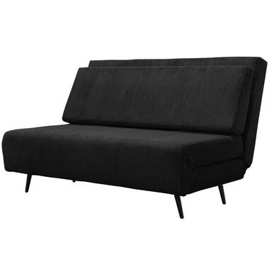 Mallory - Canapé-lit 140 cm en tissu anthracite product