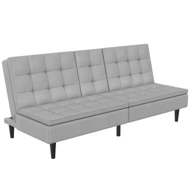 Maine - Slaapbank in grijze ribstof product