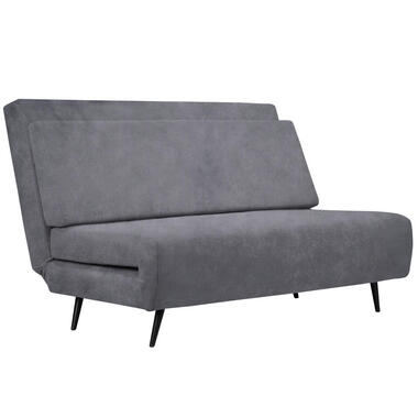 Mallory - Slaapbank 140 cm in antraciet fluweel product